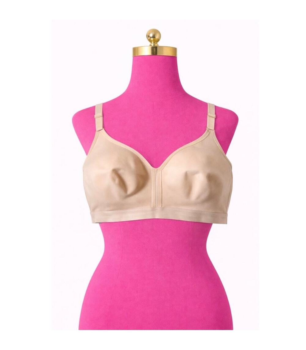 Soma Embraceable, Enchanting Lace, Demi Bra 36DD Underwire Adjustable Strap Nude
